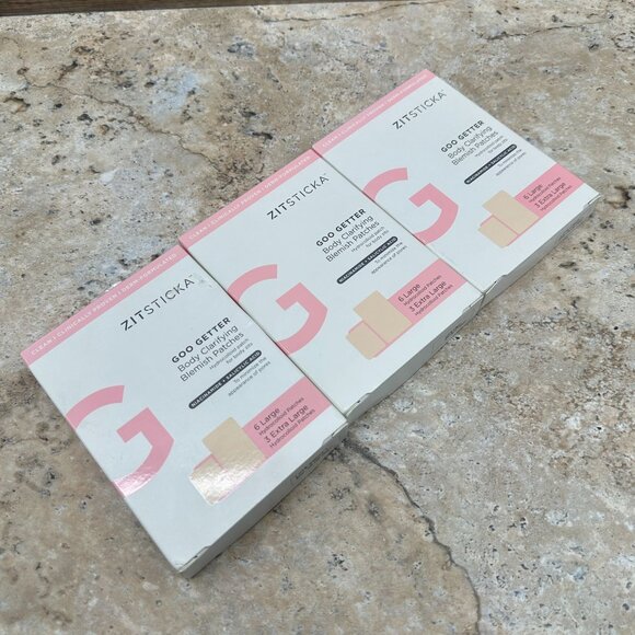 Lot Of 3 Zitsticka GOO GETTER Body Clarifying Blemish Patch For Body Zits NIB - Picture 4 of 12